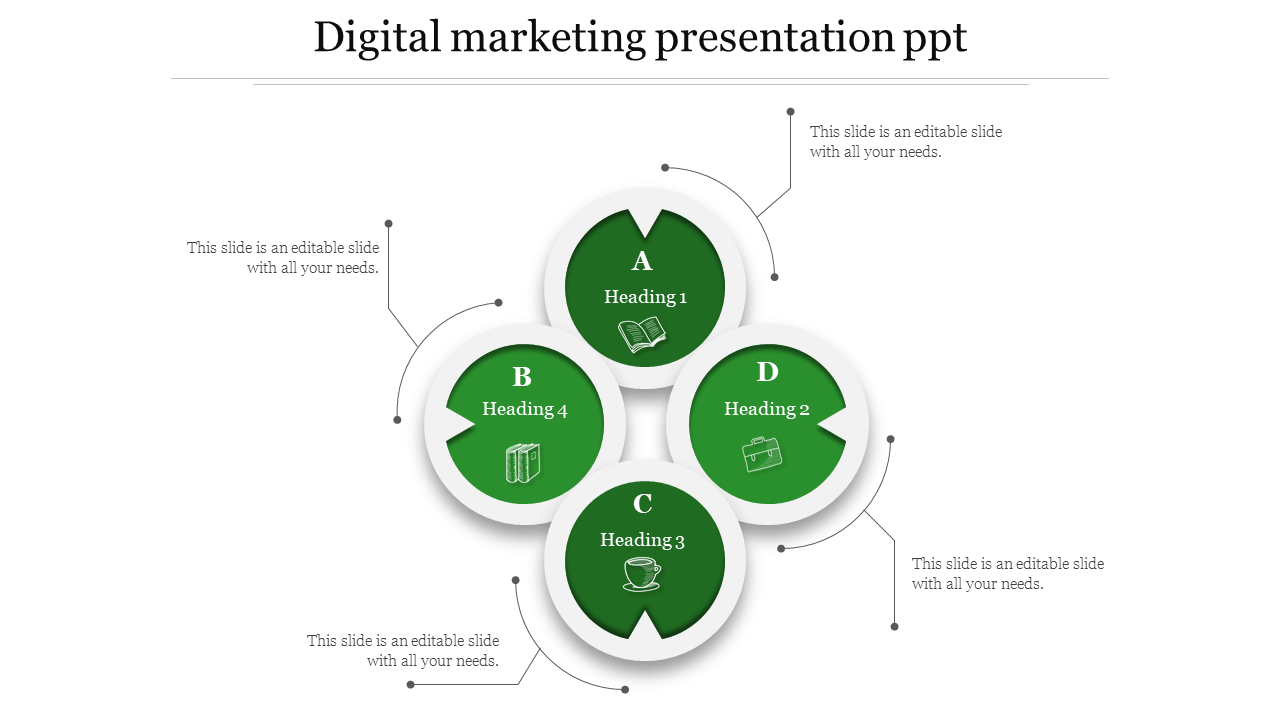 Free - Creative Digital Marketing Presentation PPT Slide